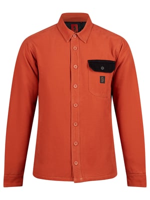 Luke 1977 Men's Bala 1000 Button Shacket in Orange