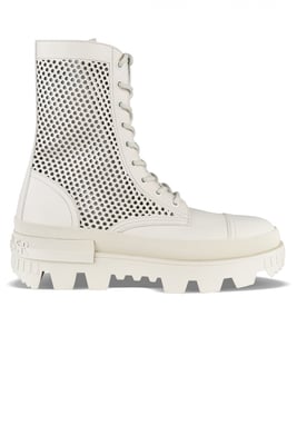 Moncler Carinne enkellaarzen naakt
