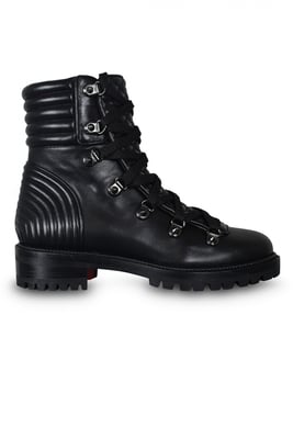 Christian Louboutin Mad laars Zwart