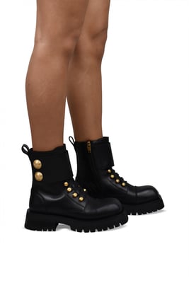 Balmain Ranger legerlaarzen zwart