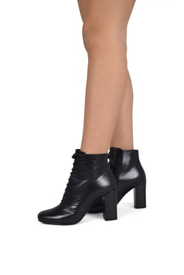 Saint Laurent Babies 90 enkellaarsjes Zwart