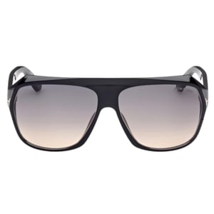 Tom Ford Hawkings-02 Gradient Smoke Lens Shiny Black Solglasögon