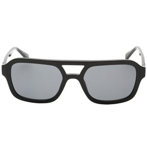 Guess Smoke Lensed Shiny Black Sunglasses