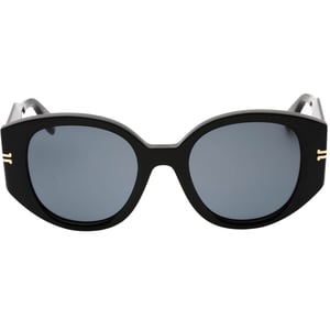 Marc Jacobs svarta solglasögon med rundad lins