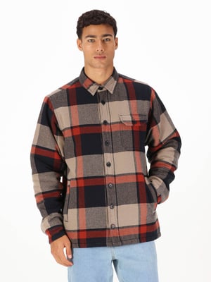 Luke 1977 Men's Bala 4000 Quilted Shacket in Red