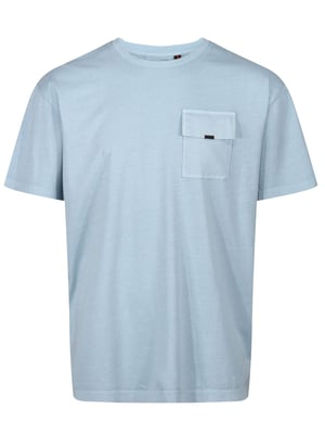 Luke 1977 Men's New Plonda Relaxed Fit T-Shirt in Blue