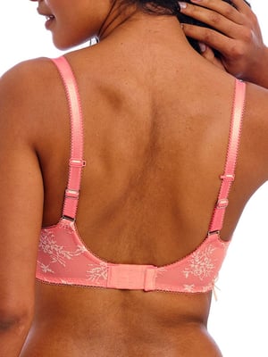 Offbeat Decadence Side Support Bra - Vintage Rose