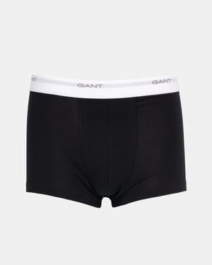 GANT 3-Pack Mens Core Trunks with Logo Waistband