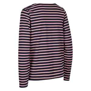 Trespass Dames/Dames Karen Yarn Dyed Stripe Overhemd (Roze Schelp)