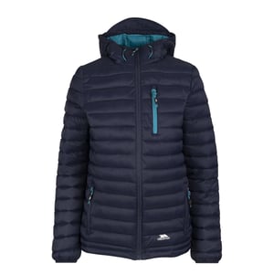 Trespass Womens/Ladies Lenka Hooded Padded Jacket (Navy)