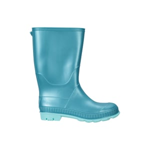 Mountain Warehouse Kinder/Kinder effen Wellington Laarzen (Teal)