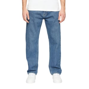 Crosshatch Heren Tillman Stone Wash Baggy Jeans (Steen)