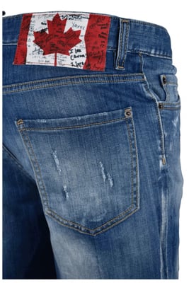 Dsquared2 Marine Short Blauw