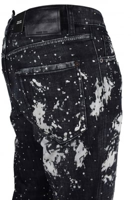Dsquared2 Relax lang kruis Jean zwart