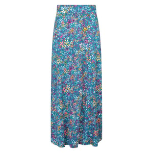 Mountain Warehouse Dam Shore Blommig Jersey Maxi Kjol (Mörk Teal)