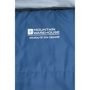 Mountain Warehouse Microlite 500 Rektangulär Sovsäck (Mörkblå)