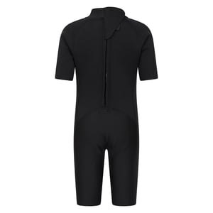 Mountain Warehouse Wetsuit met contrasterende panelen voor kinderen (Zwart)