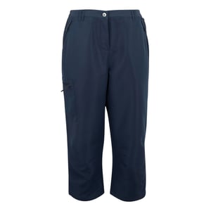 Regatta Dames/Dames Chaska III Walking Capri Cropped Broek (Marine)