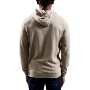 Lyle & Scott merk kaki rookbeige pull-over hoodie