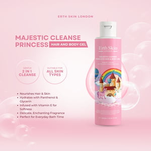 MAJESTIC CLEANSE PRINCESS HAIR & BODY GEL 300ML