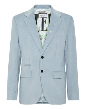 Velvet Gabardine Blazer Flicky Fit