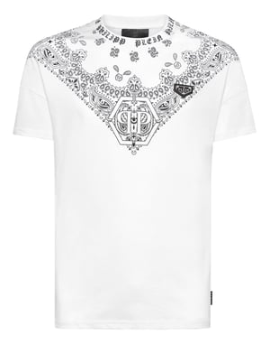 T-Shirt Ronde Hals Paisley