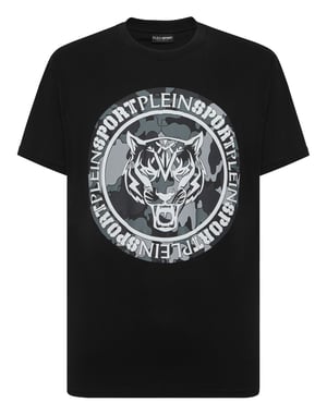 T-Shirt Ronde Hals Carbon Tiger