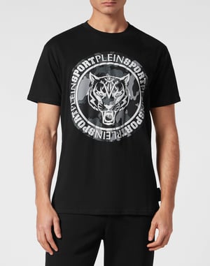 T-Shirt Ronde Hals Carbon Tiger