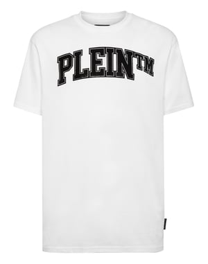 T-shirt med rund halsringning