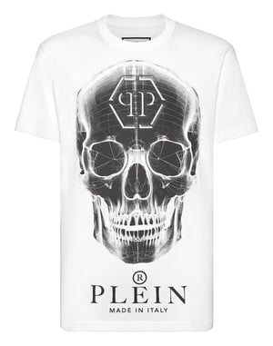 T-shirt Rund Hals Dödskalle