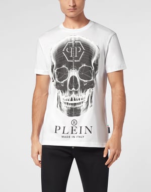 T-shirt Rund Hals Dödskalle