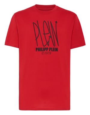 T-shirt Rund Hals Dödskalle