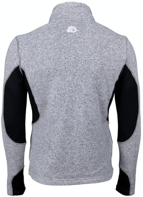 Dames Fusion Fleece Jacket Wandeljack Grijs