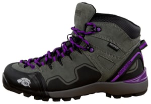 Trekking- en Wandelschoenen voor Dames, Suède, Grijs