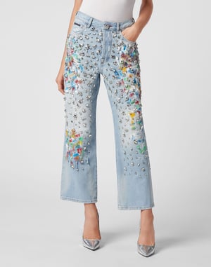 Jeans Met Hoge Taille