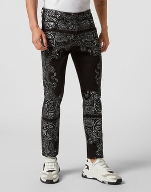 Jeans Skinny Fit Paisley