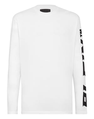 T-shirt med rund halsringning