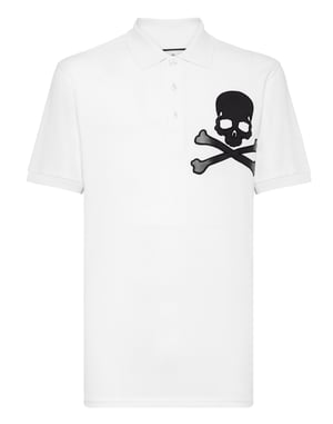 Poloshirt Skull