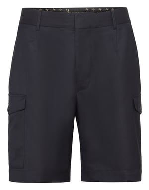 Wool Cargo Shorts