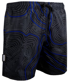 Zwembroek voor Heren, Strepen, Casual Boardshorts, Lijnenpatroon