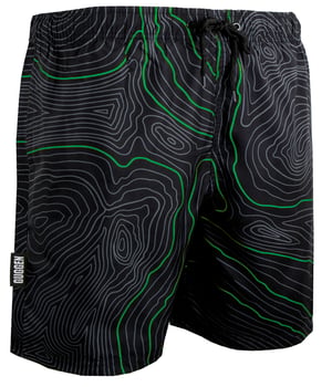Zwembroek voor Heren, Strepen, Casual Boardshorts, Lijnenpatroon