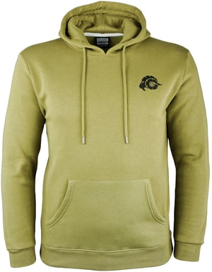 Heren Wandelhoodie Fleece Hoodie Outdoor Olijfgroen