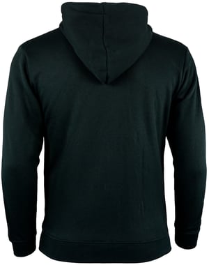 Heren Wandelhoodie Fleece Hoodie Outdoor Zwart