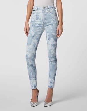 Superhög midja jeggings