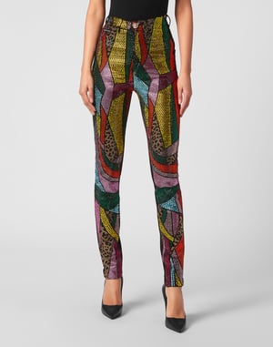 Superhög midja jeggings