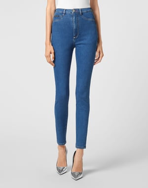 Superhög midja Jeggings Iconic Plein