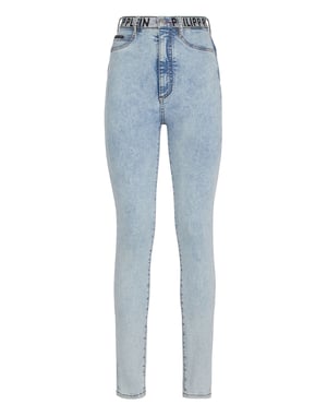 Superhög midja jeggings