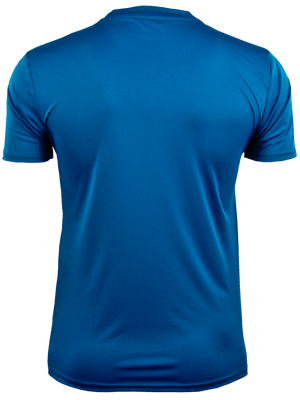 Heren Fitness Functioneel T-shirt Sport Outdoor Blauw
