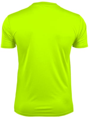 Heren Fitness Functioneel T-shirt Sport Outdoor Geel