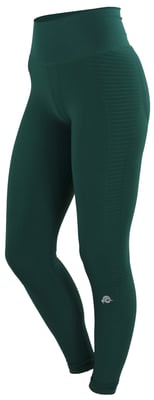 Naadloze Leggings voor Dames Donkergroen